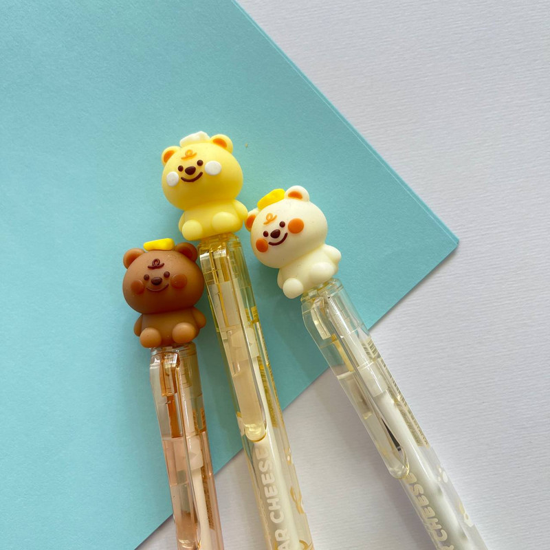 خودکار مدل پاک کن دار طرح خرس کد 7664