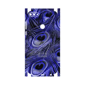 MAHOOT Purple Feather-FullSkin Cover Sticker for Huawei Y7 Prime 2018