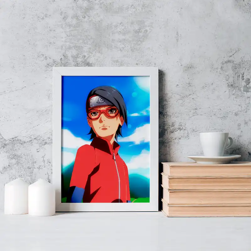 تابلو خندالو مدل میتسوکی انیمه بوروتو کد 15756