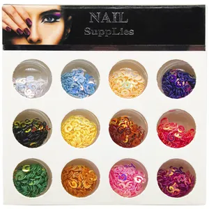 مجموعه تزیین ناخن نیل سابلایز مدل NS-1 بسته 12 عددی