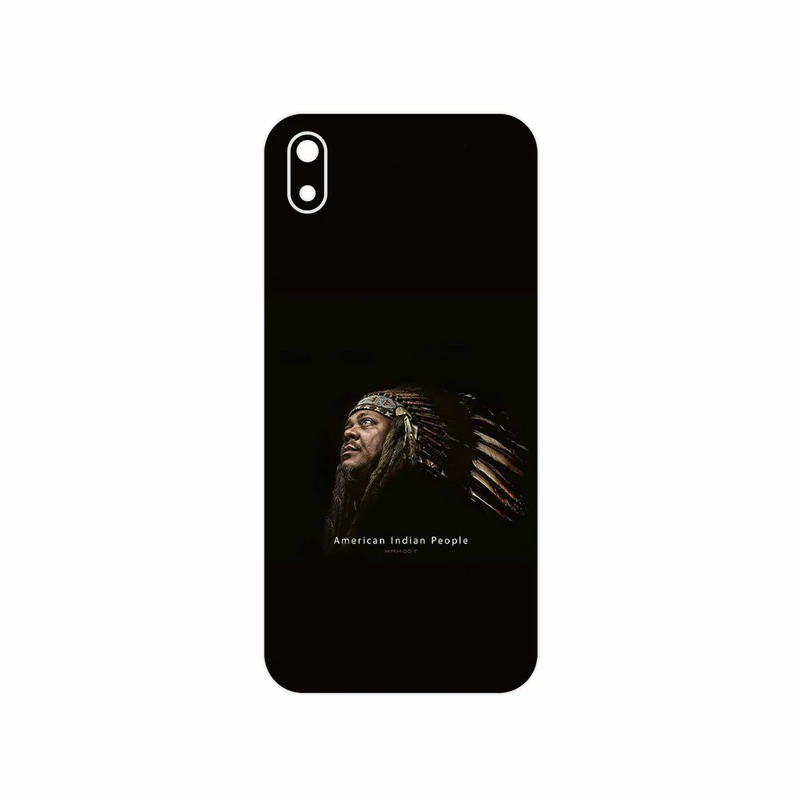 برچسب پوششی ماهوت مدل Portrait of an Indian Man مناسب برای گوشی موبایل هوآوی Y5 2019