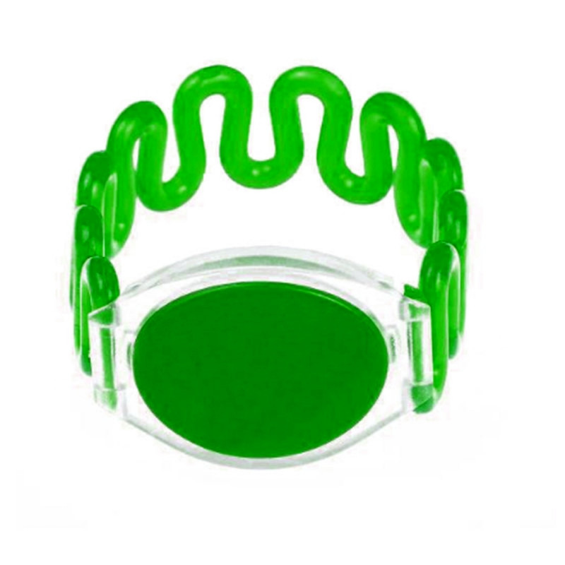 دستبند RFID مدل KATEC 125khz-Green بسته 9 عددی