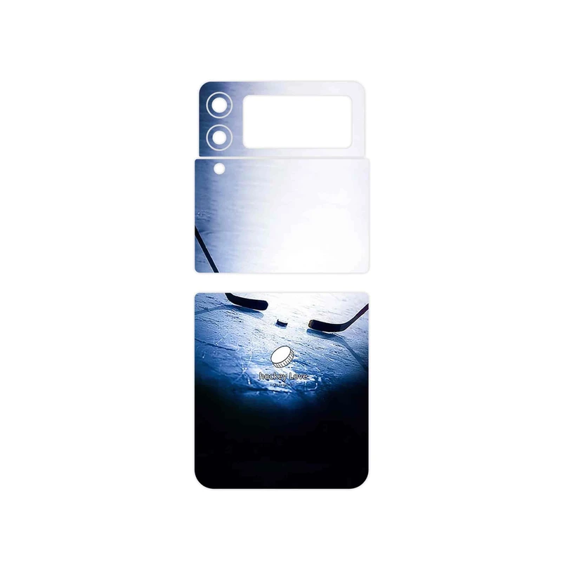 برچسب پوششی ماهوت مدل Ice hockey مناسب برای گوشی موبایل سامسونگ Galaxy Z Flip3 5G