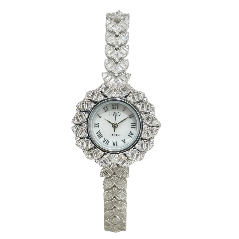 ساعت مچی نقره عقربه‌ای کوارتز زنانه مدل یسنا