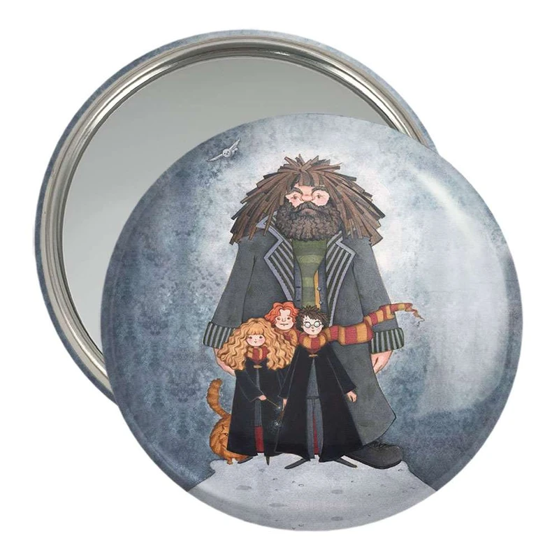 آینه جیبی خندالو مدل هاگرید هری پاتر  کد 5568