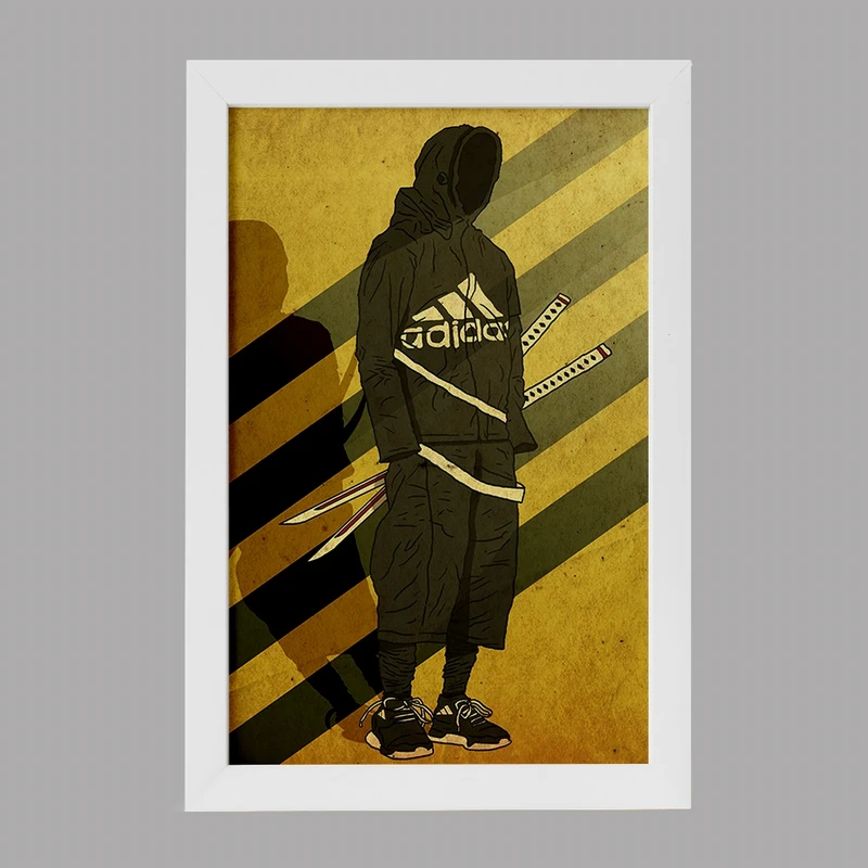 تابلو خندالو مدل آدیداس (Adidas) کد F1124