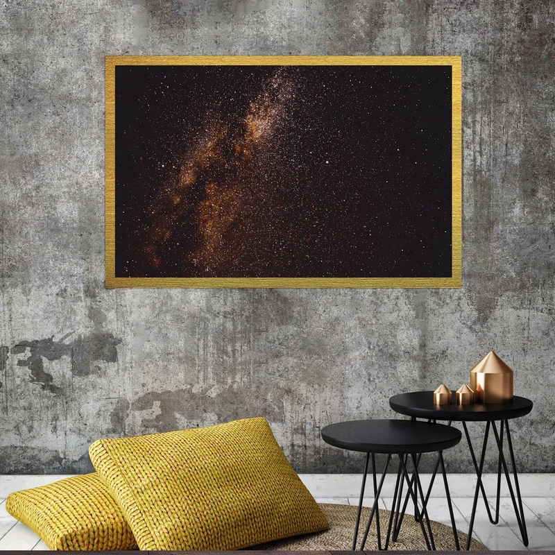 تابلو بکلیت طرح کهکشان راه شیری مدل قاب شاسی T-S8289