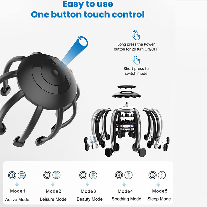 ماساژور سر هژنگ مدل HZ-IH-1