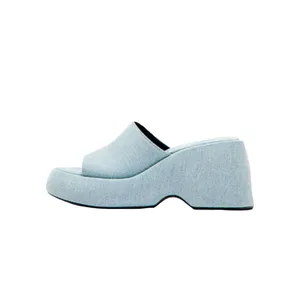 صندل زنانه زارا مدل DENIM FILLED