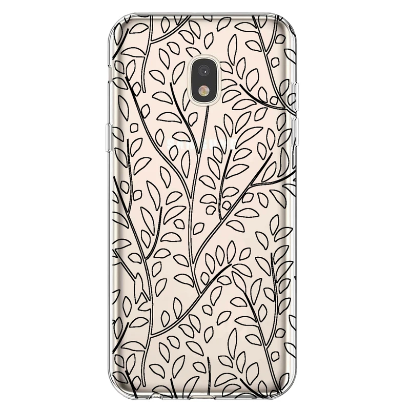 کاور مگافون طرح برگ مدل C45-B مناسب برای گوشی موبایل سامسونگ Galaxy J7 Pro / J730
