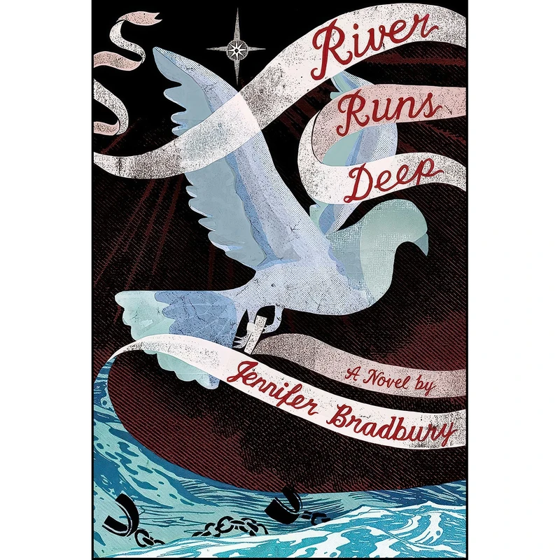 کتاب River Runs Deep اثر Jennifer Bradbury انتشارات Atheneum/Caitlyn Dlouhy Books