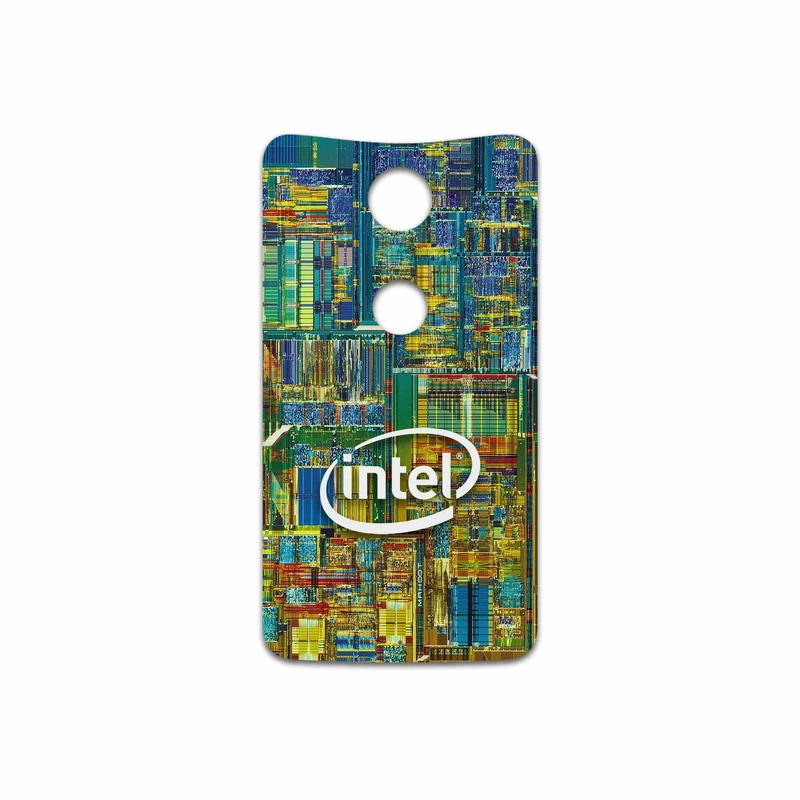 برچسب پوششی ماهوت مدل Intel Brand مناسب برای گوشی موبایل گوگل Nexus 6