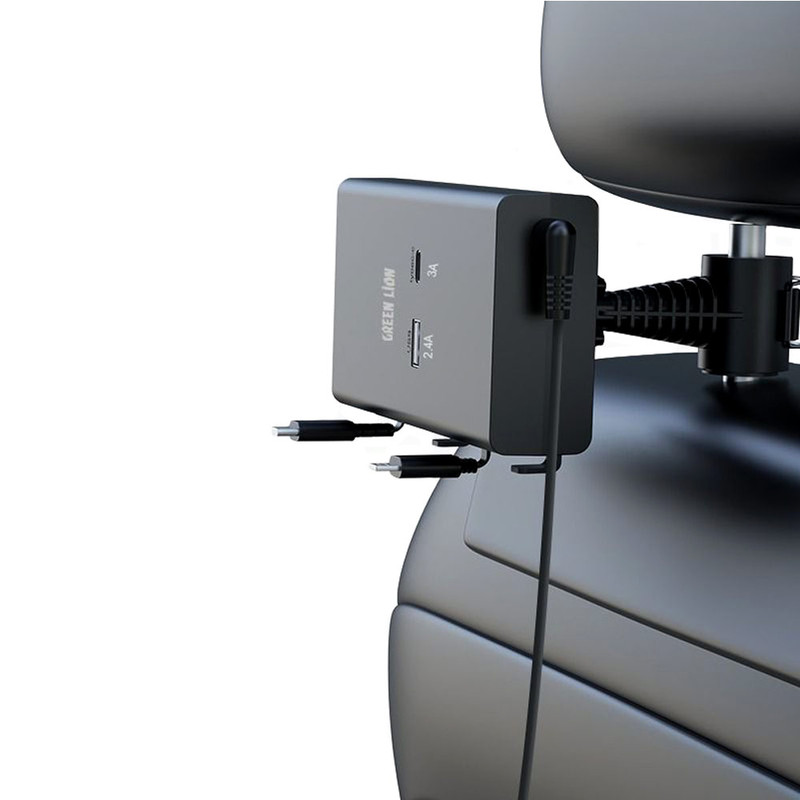 شارژر فندکی گرین لاین مدل Backseat Car Charger