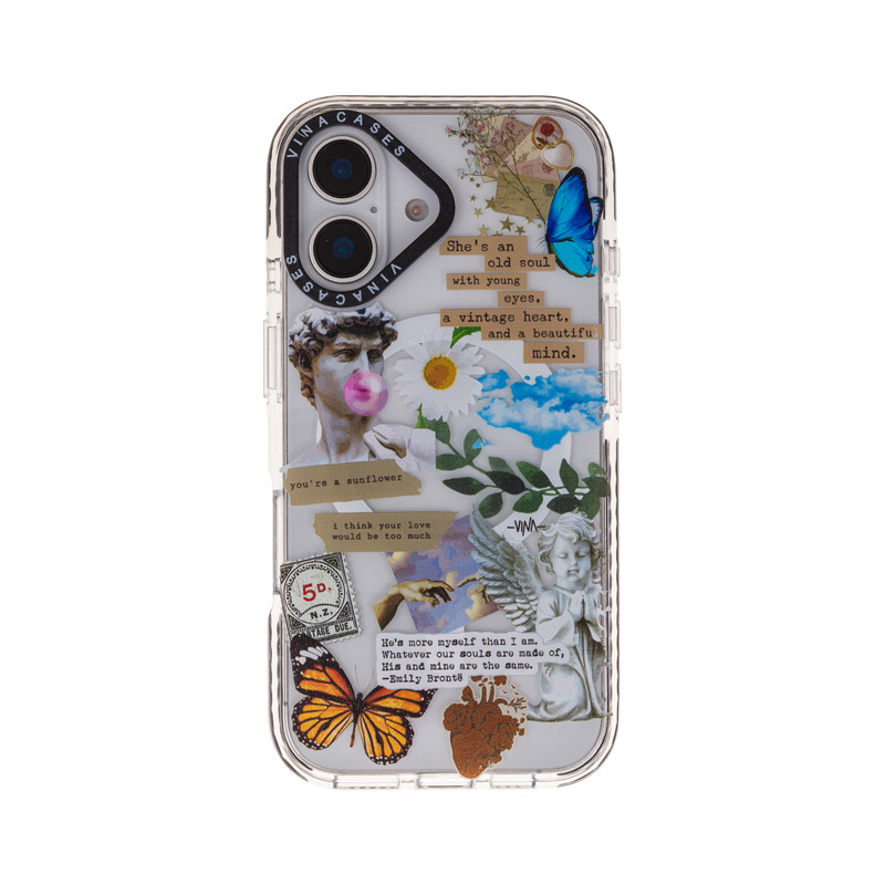 کاور ویناکیسز مدل Vintage collage MagSafe مناسب برای گوشی موبایل اپل iphone 16