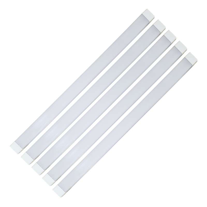 مهتابی ال ای دی 40 وات اپتونیکا مدل براکت 60 کد IR-OP3440-B بسته 5 عددی
