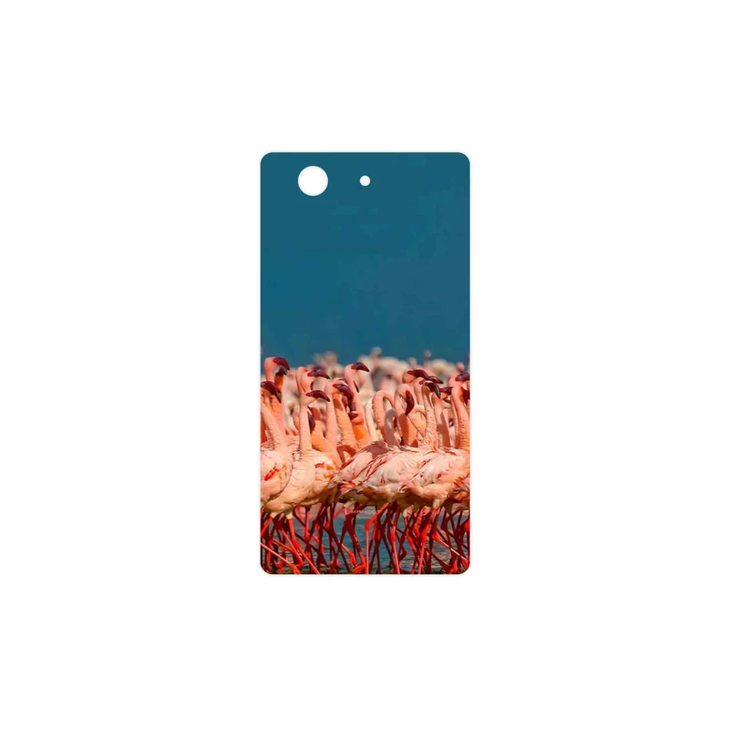 برچسب پوششی ماهوت مدل Flamingo مناسب برای گوشی موبایل سونی Xperia Z3 Compact