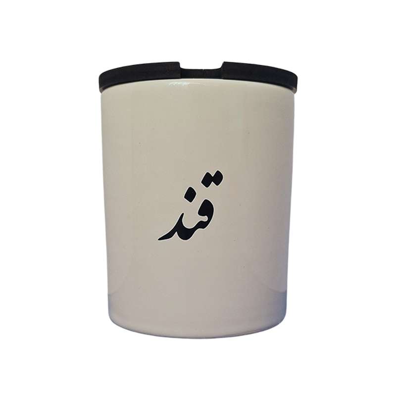 جای ادویه مدل درب چوبی طرح قند