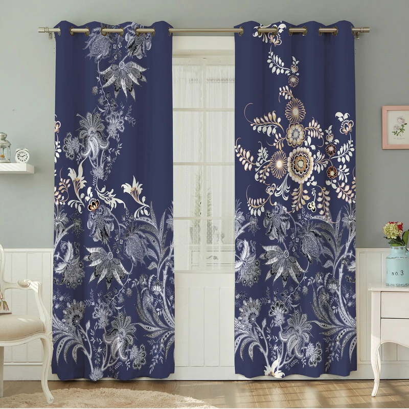 پرده نیروانا طرح مدرن مدل مخمل کد 4491 سایز 140×280 سانتی متر