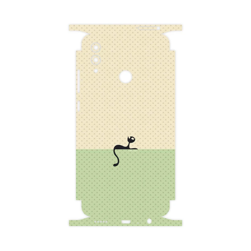 برچسب پوششی ماهوت مدل Minimal Internet Cat Icon-FullSkin مناسب برای گوشی موبایل آنر 10 Lite