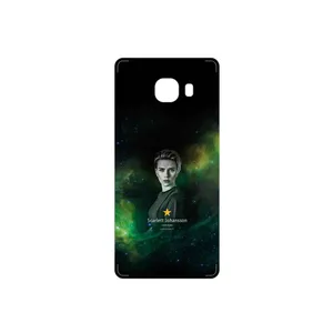 MAHOOT Scarlett Johansson Cover Sticker for Samsung Galaxy C5