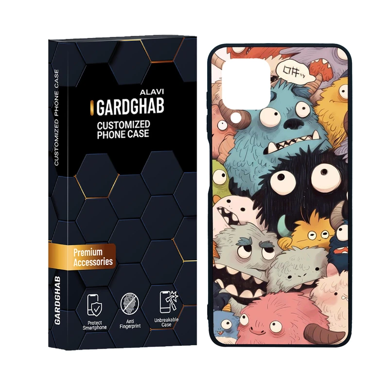 کاور گارد قاب علوی مدل دور ژله ای کارتون و انیمه مناسب برای گوشی موبایل سامسونگ Galaxy M32 4G