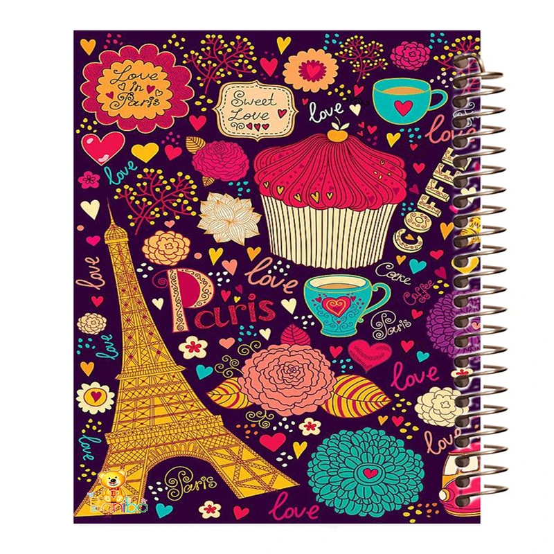 دفتر مشق 100 برگ بانیبو طرح  پاریس کد 855