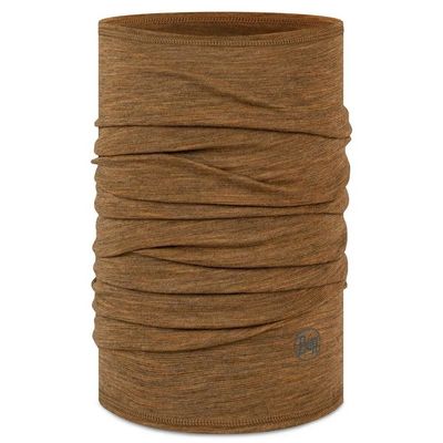 دستمال سر و گردن باف مدل merino light weight multistripes coyote