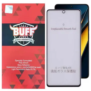 Buff 5D-Matte Glass Screen Protector For Xiaomi Poco X6 Pro 5G / Poco X6 5G / Poco M6 Pro 4G