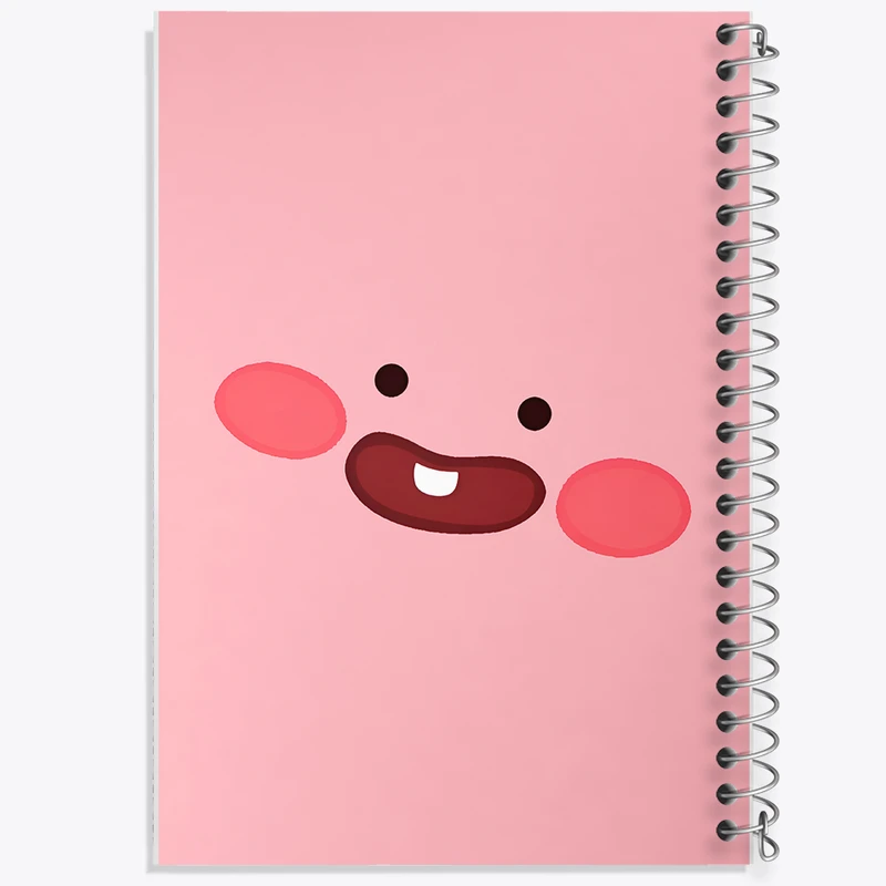 دفتر مشق 100 برگ خندالو طرح ایموجی خنده کد N5208