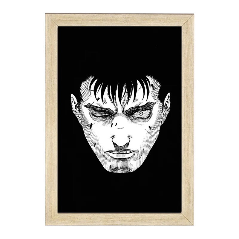 تابلو خندالو مدل گاتس انیمه برزرک Berserk  کد 12880