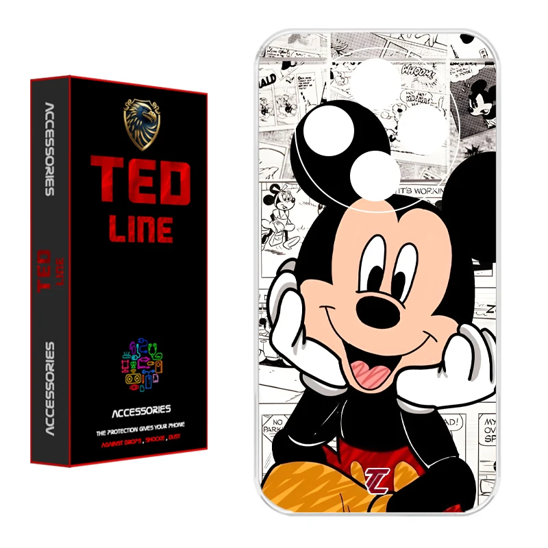 کاور تدلاین طرح میکی موس کد 1151 مناسب برای گوشی موبایل شیائومی Redmi 14C / Poco C75