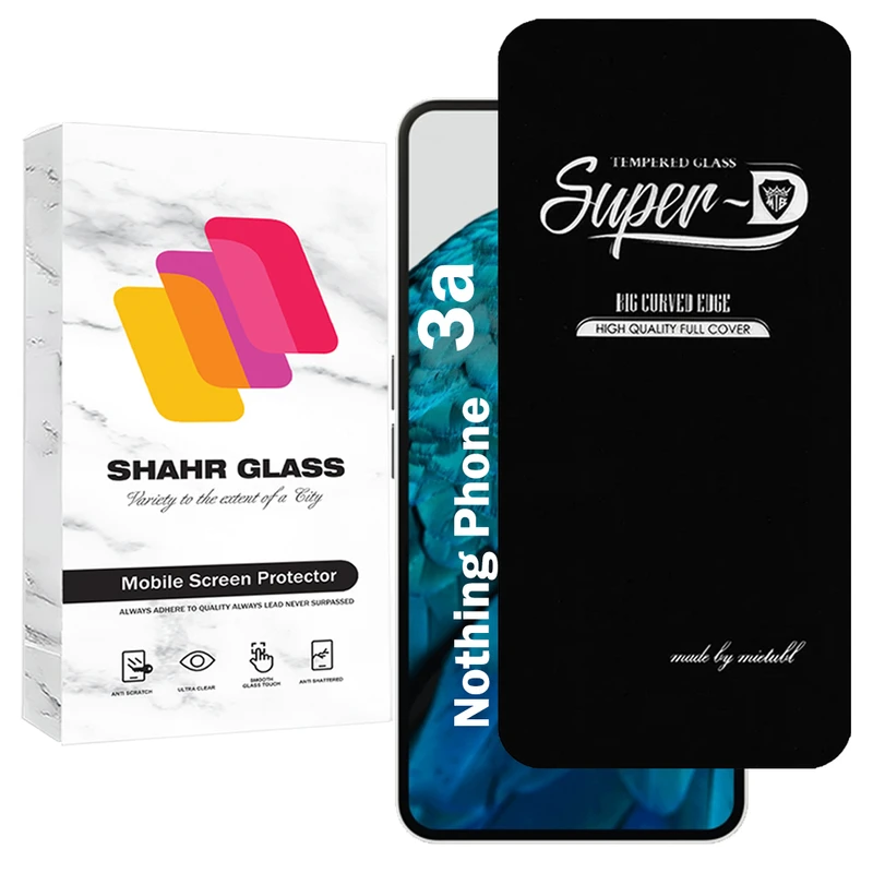 محافظ صفحه نمایش شهر گلس مدل SUPERDNSH مناسب برای گوشی موبایل ناتینگ Phone 3a