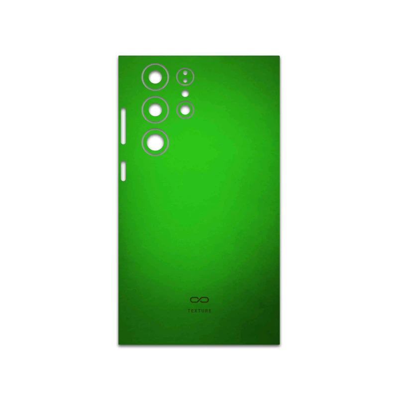 برچسب پوششی ماهوت مدل Metallic-Green مناسب برای گوشی موبایل سامسونگ Galaxy S23 Ultra