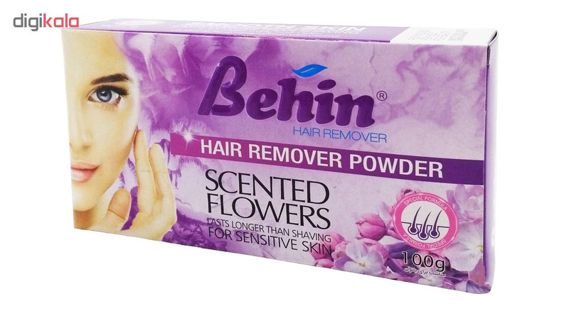 پودر موبر بهین مناسب برای بانوان حجم 100 گرم بسته 10 عددی