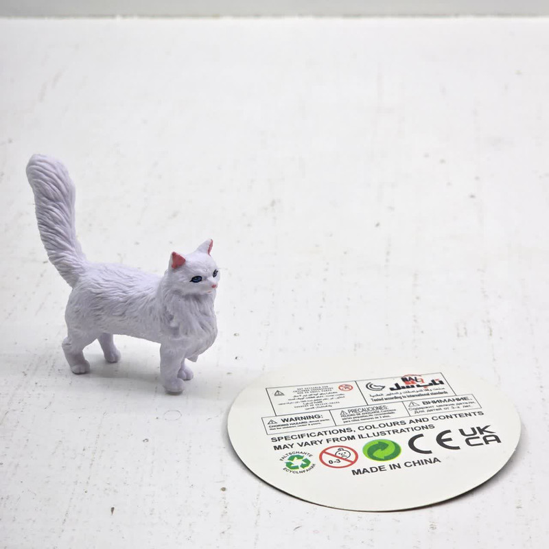 فیگور ناب سل مدل گربه شیر کد LION CAT NAAB012 ارتفاع 8 سانتی متر