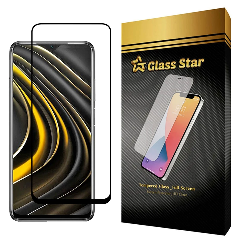 محافظ صفحه نمایش گلس استار مدل CRG-Glass مناسب برای گوشی موبایل شیائومی Poco M3 Pro