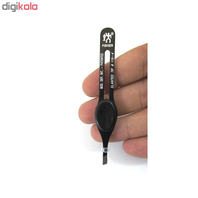 عکس شماره 2 : موچین ابرو فیشیر مدل ergonomic design