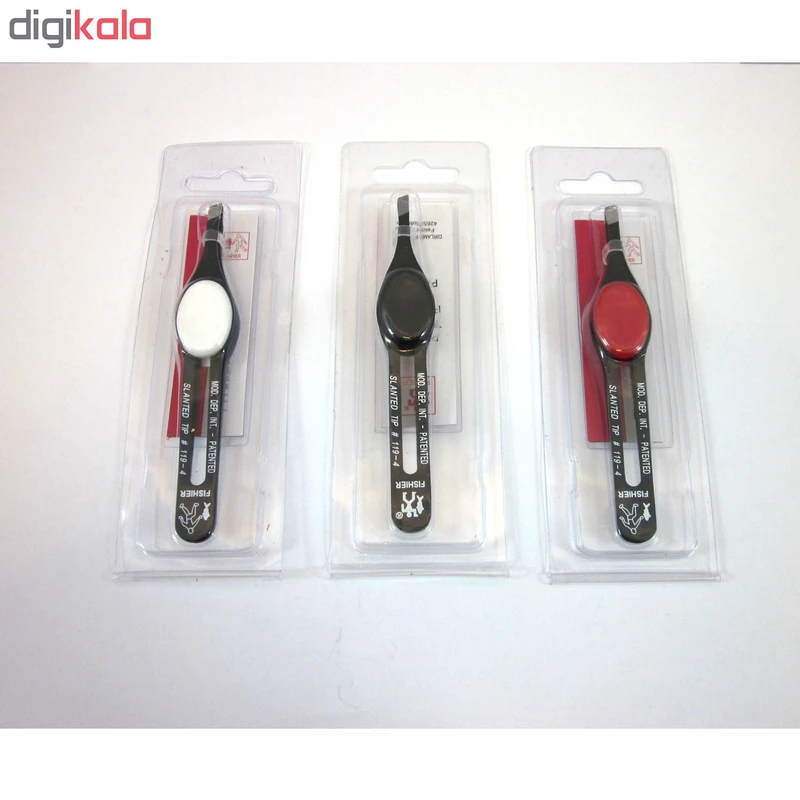 عکس شماره 4 : موچین ابرو فیشیر مدل ergonomic design