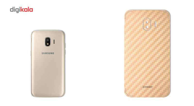 برچسب پوششی ماهوت مدل Carbon-fiber Texture مناسب برای گوشی Samsung J2 Pro 2018