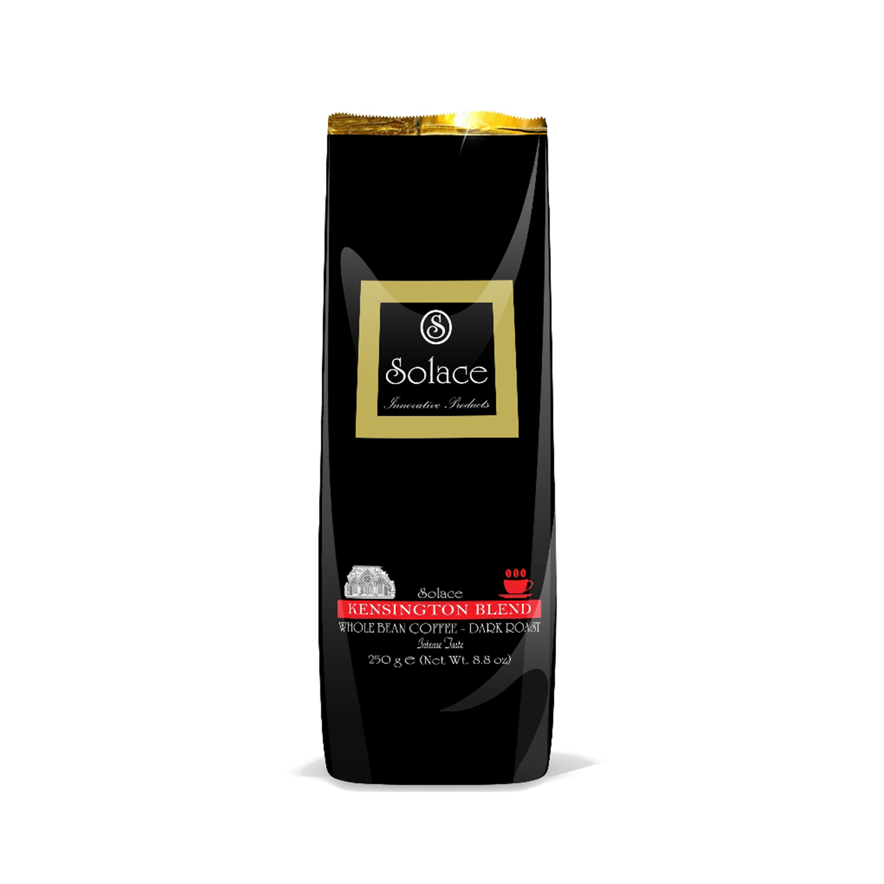 قهوه سولیس مدل KENSINGTON WHOLE BEAN DARK ROAST مقدار 250 گرم