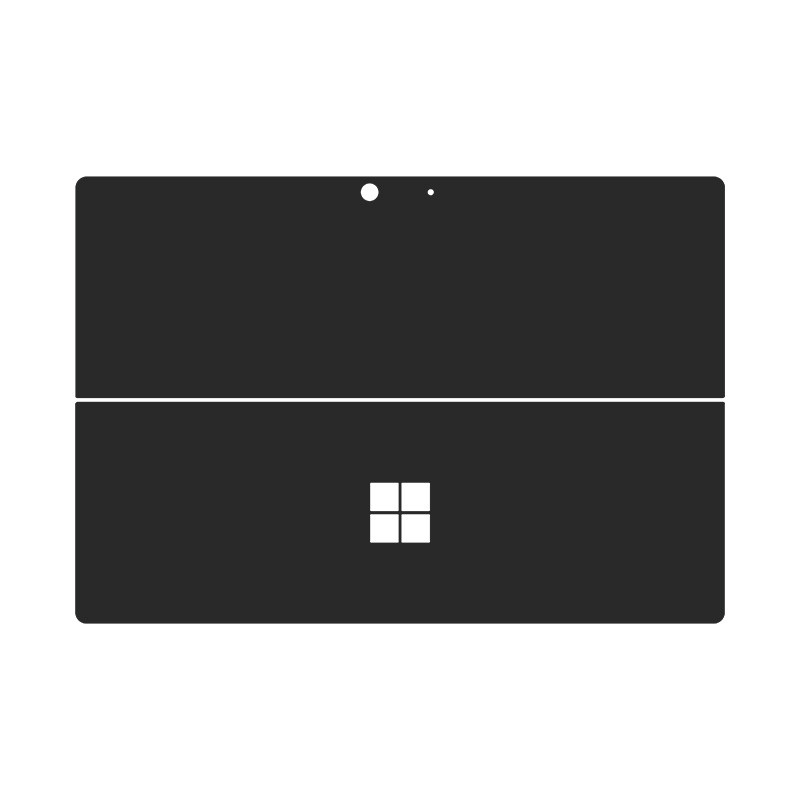 برچسب محافظ توییجین و موییجین مدل frosted کد 01 مناسب برای لپ تاپ مایکروسافت surface pro 7