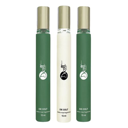 عطر جیبی مردانه دکلت مدل 59 حجم 15 میلی لیتر مجموعه 3 عددی