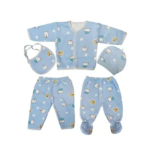 ست 5 تکه لباس نوزادی مدل AF-B