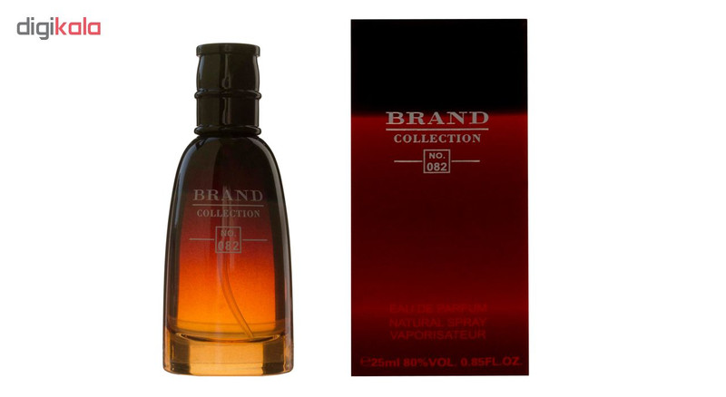 عطر جیبی مردانه برند کالکشن مدل 082 فارنهایت حجم 25 میلی لیتر
