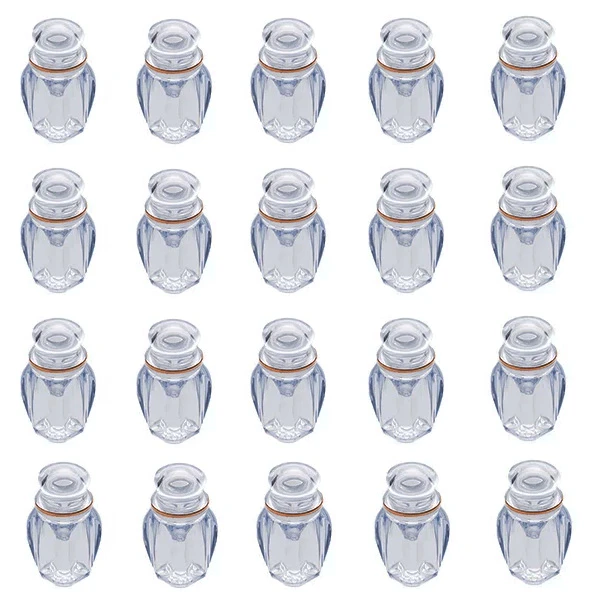 ظرف زعفران طرح گوهر نقلی مدل ‌‌GHR-N بسته 20 عددی