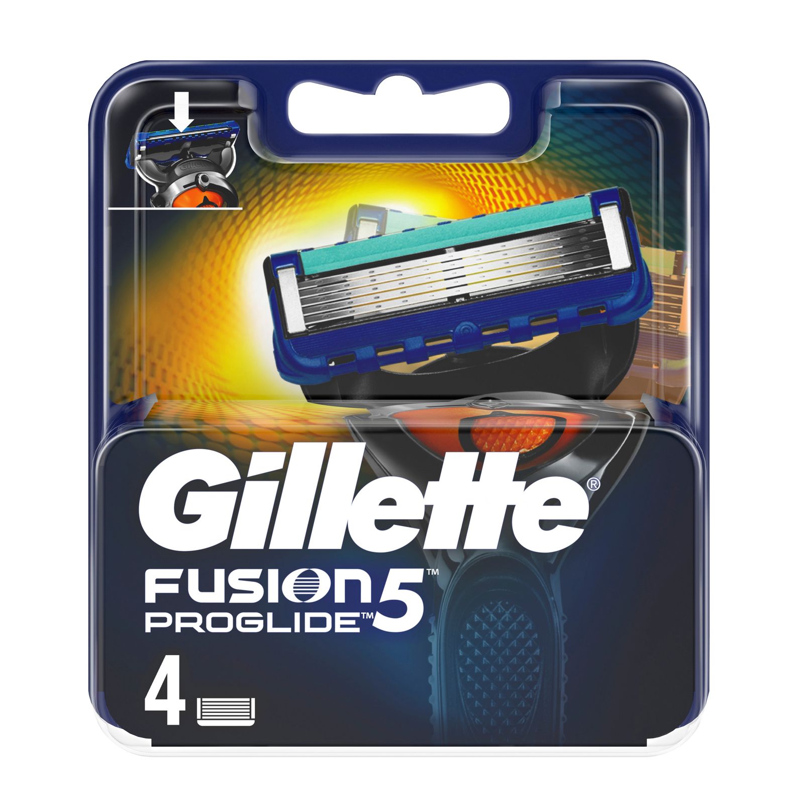 تیغ یدک ژیلت مدل Fusion 5 Proglide بسته 4 عددی -  - 1