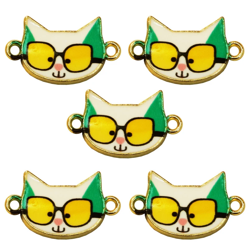 آویز دستبند مدل گربه کد 125 بسته 5 عددی