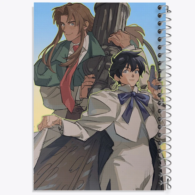 دفتر نت موسیقی 50 برگ خندالو مدل ماریل و مایلی انیمه تریگان (Trigun) کد 36262