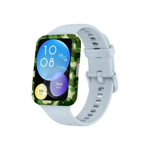 برچسب ماهوت طرح Army_Green مناسب برای ساعت هوشمند هوآوی Watch Fit 2