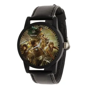 ساعت مچی عقربه ای ناکسیگو مدل انیمه Attack on Titan کد LF6815